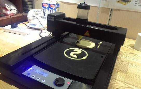 3D煎饼打印机亮相武汉：可绘制任意图案